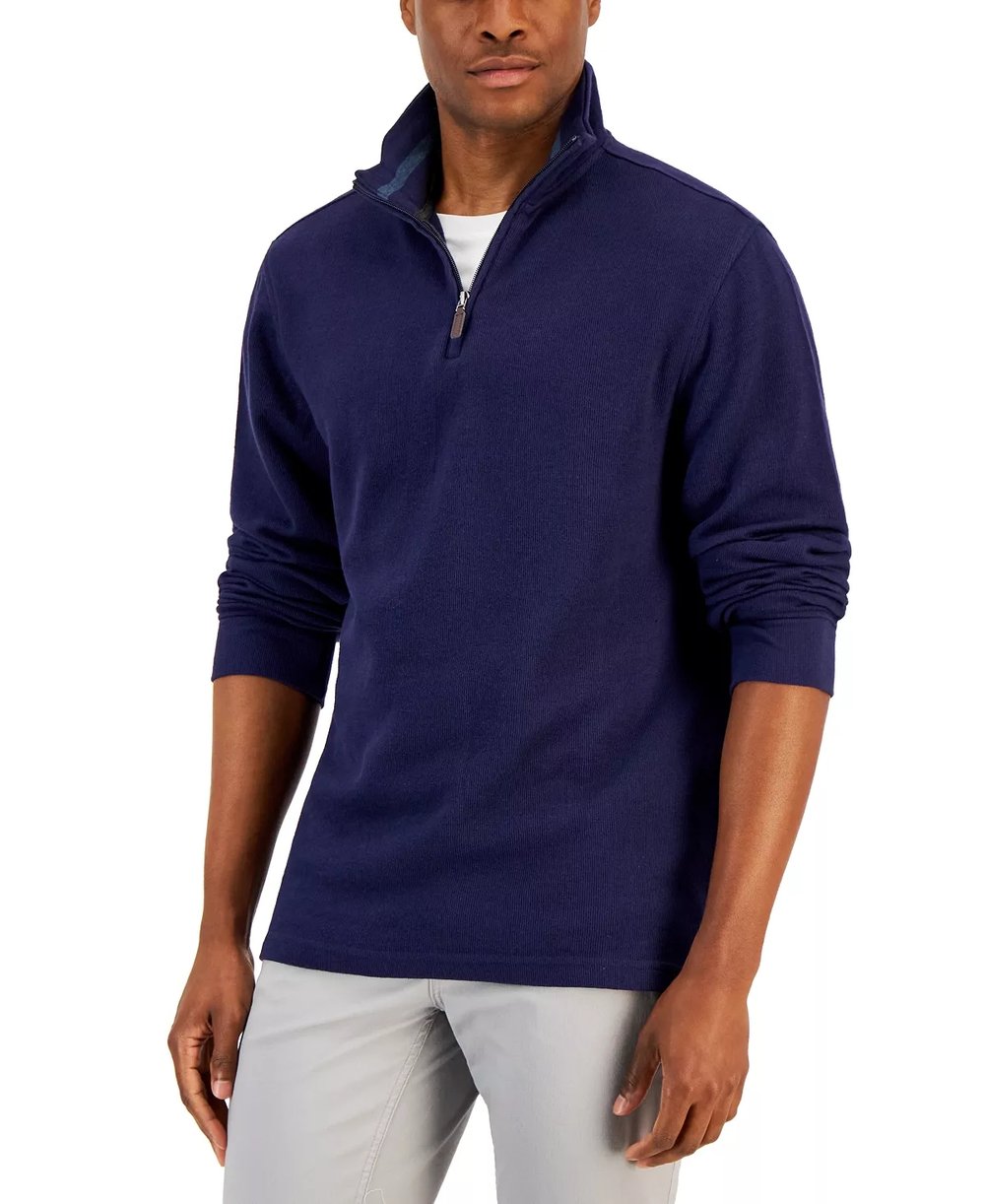 Luxury Soft Quarter-Zip Sweater - Timeless Elegance Meets Modern Comfort