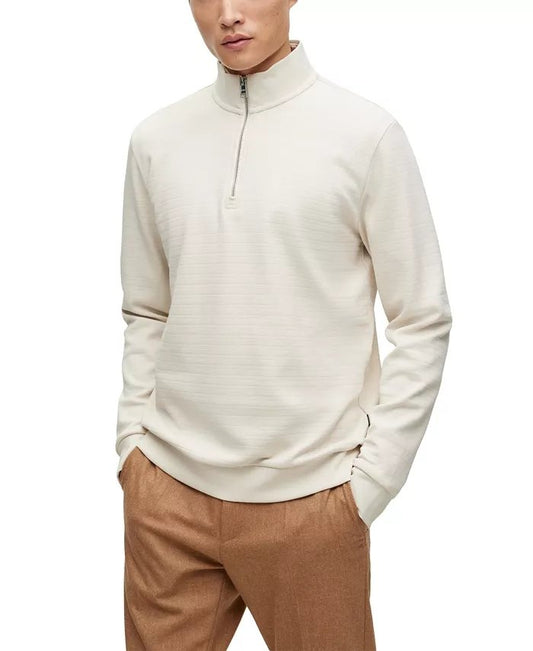 Sophisticated High-Collar Pullover - A Modern Twist on Classic Comfort