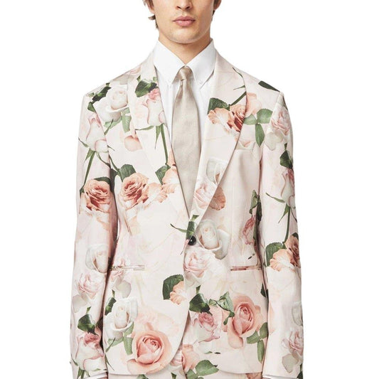 Bespoke Floral Elegance Suit