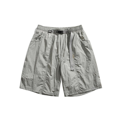 Custom Tailored Sports Buckle Pocket Casual Shorts
