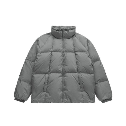 Teflon-Coated Puffer Down Jacket - Classic Insulation Redefined