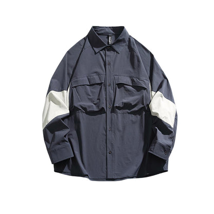 Utility Pocket Overshirt in Pure Leisure