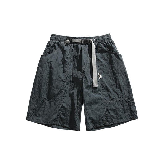 Custom Tailored Sports Buckle Pocket Casual Shorts