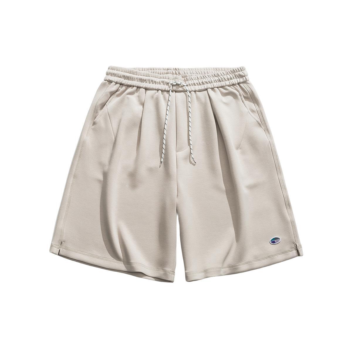 Customizable Light Basics Elastic Waist Shorts