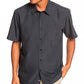 Men's Micro-Checkered Performance Shirt - Sleek Style for the Modern Gentleman