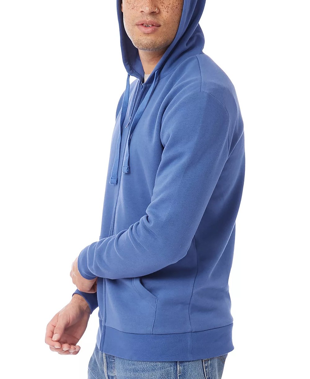 Customizable Full-Zip Hoodie - Versatile Comfort for Everyday Wear