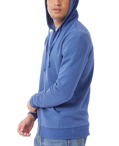 Customizable Full-Zip Hoodie - Versatile Comfort for Everyday Wear