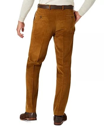 Pantalon classique en velours côtelé pour homme – Style intemporel pour le gentleman moderne 