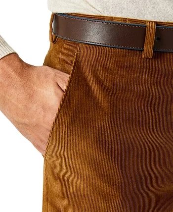 Pantalon classique en velours côtelé pour homme – Style intemporel pour le gentleman moderne 