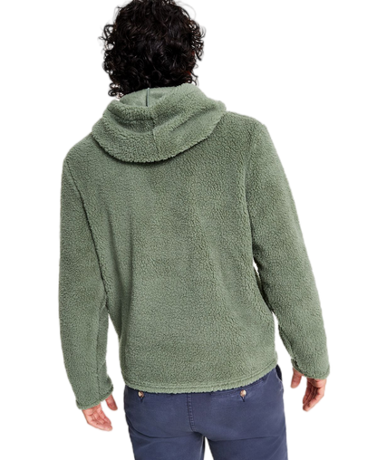 Pull Henley en polaire sherpa confortable – Confort décontracté redéfini