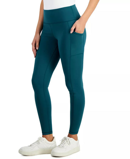 Pantalones de yoga de cintura alta y rendimiento elegante