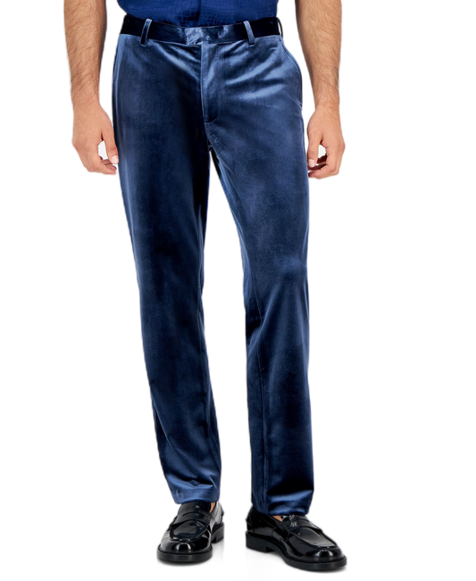 Pantalon habillé en velours de luxe pour hommes 