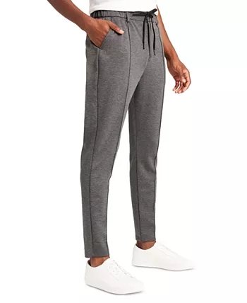 Joggers de sastre gris jaspeado para hombre 