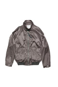 Blouson aviateur élégant en satin - Élégance sur mesure