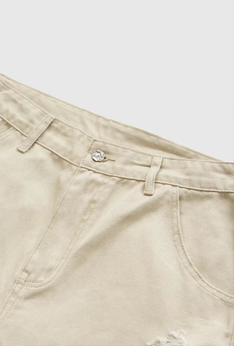 Denim desgastado de pernera ancha: la estética vanguardista se une a la comodidad 