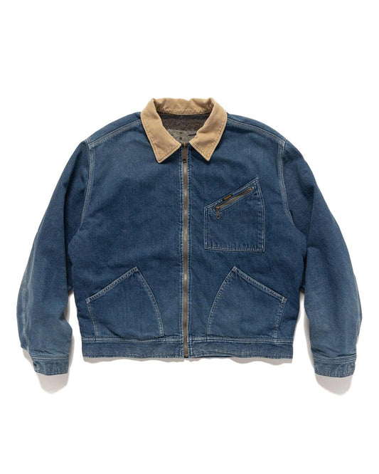 Veste en jean personnalisable au design distinctif 