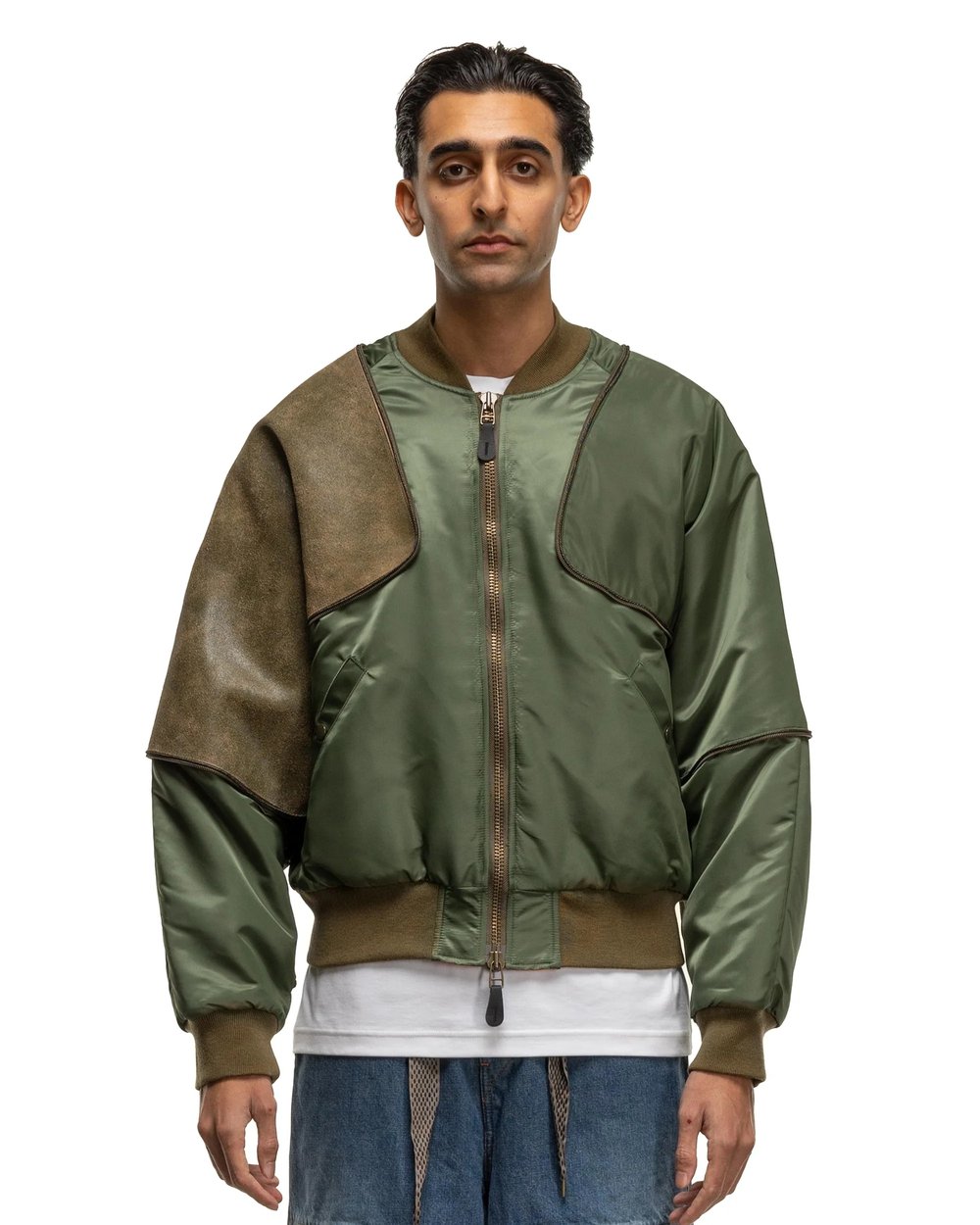 Customizable Reinvented Bomber Jacket