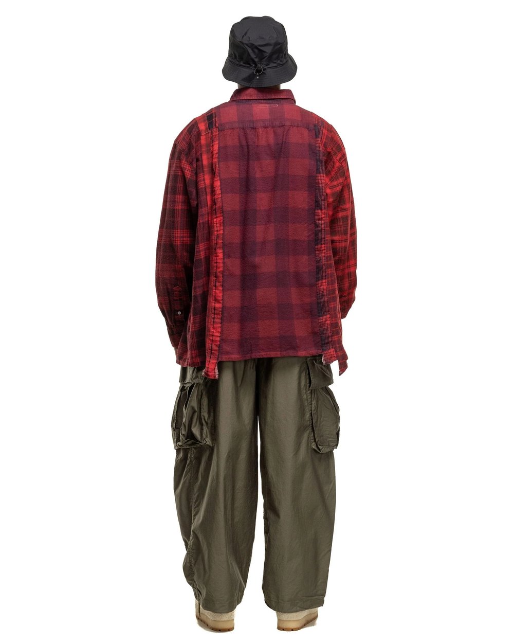 Customizable Distressed Flannel Shirt