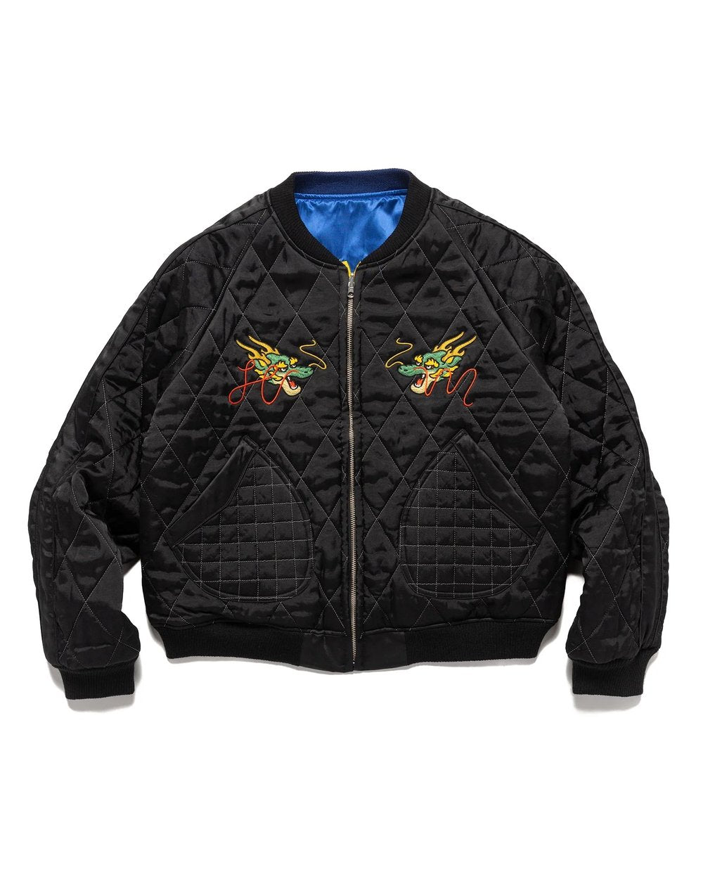 Reversible Dragon Motif Jacket