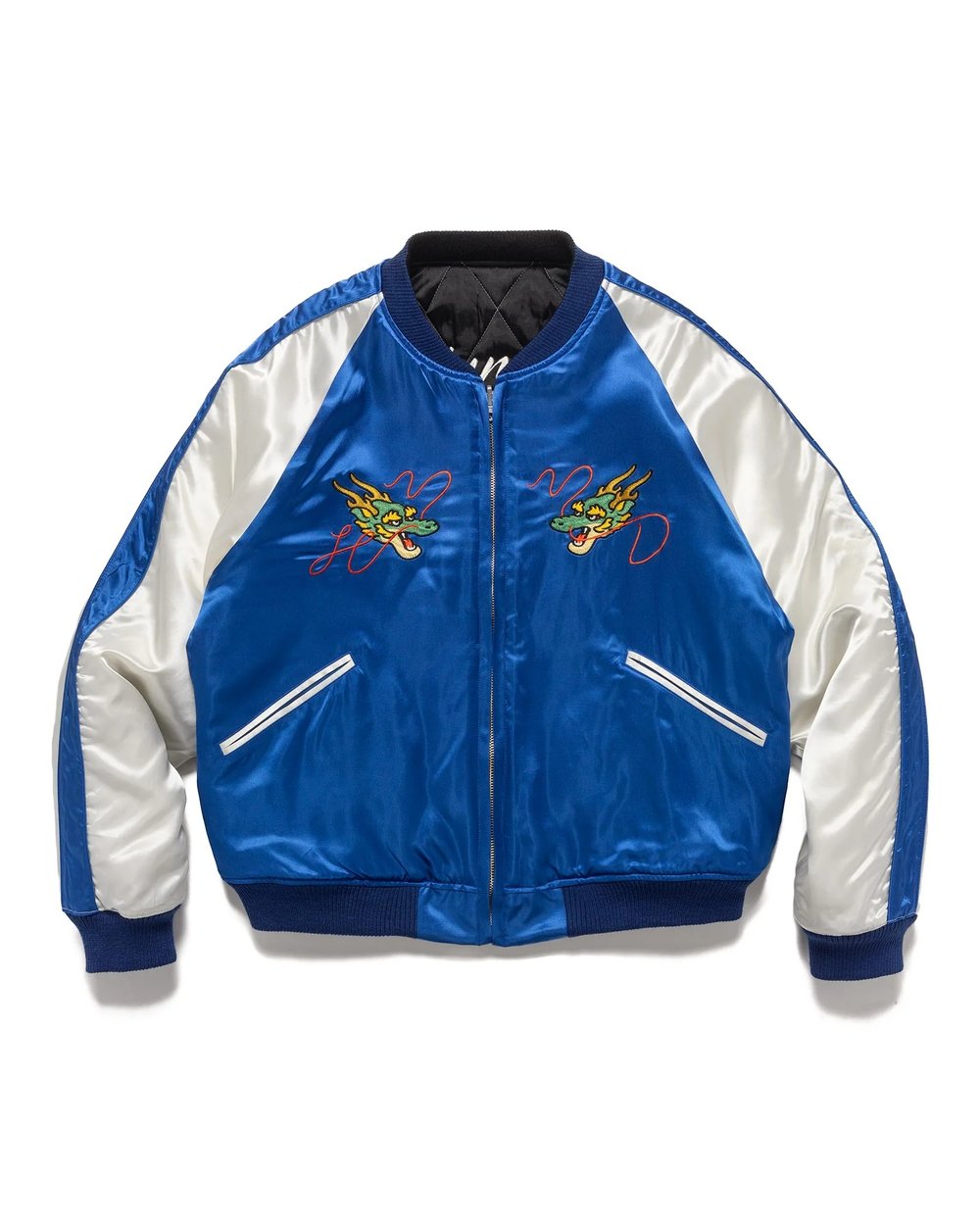 Reversible Dragon Motif Jacket