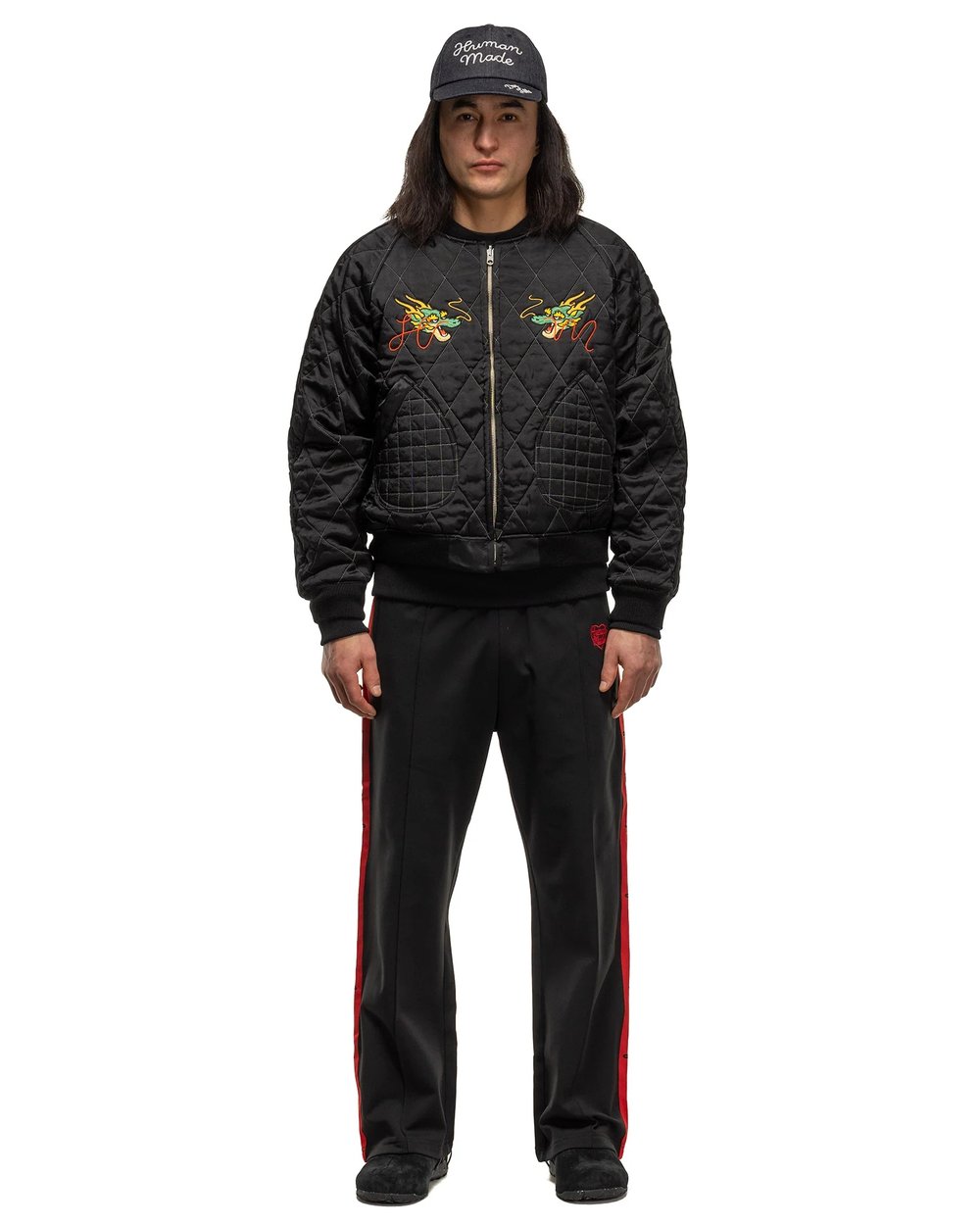 Reversible Dragon Motif Jacket