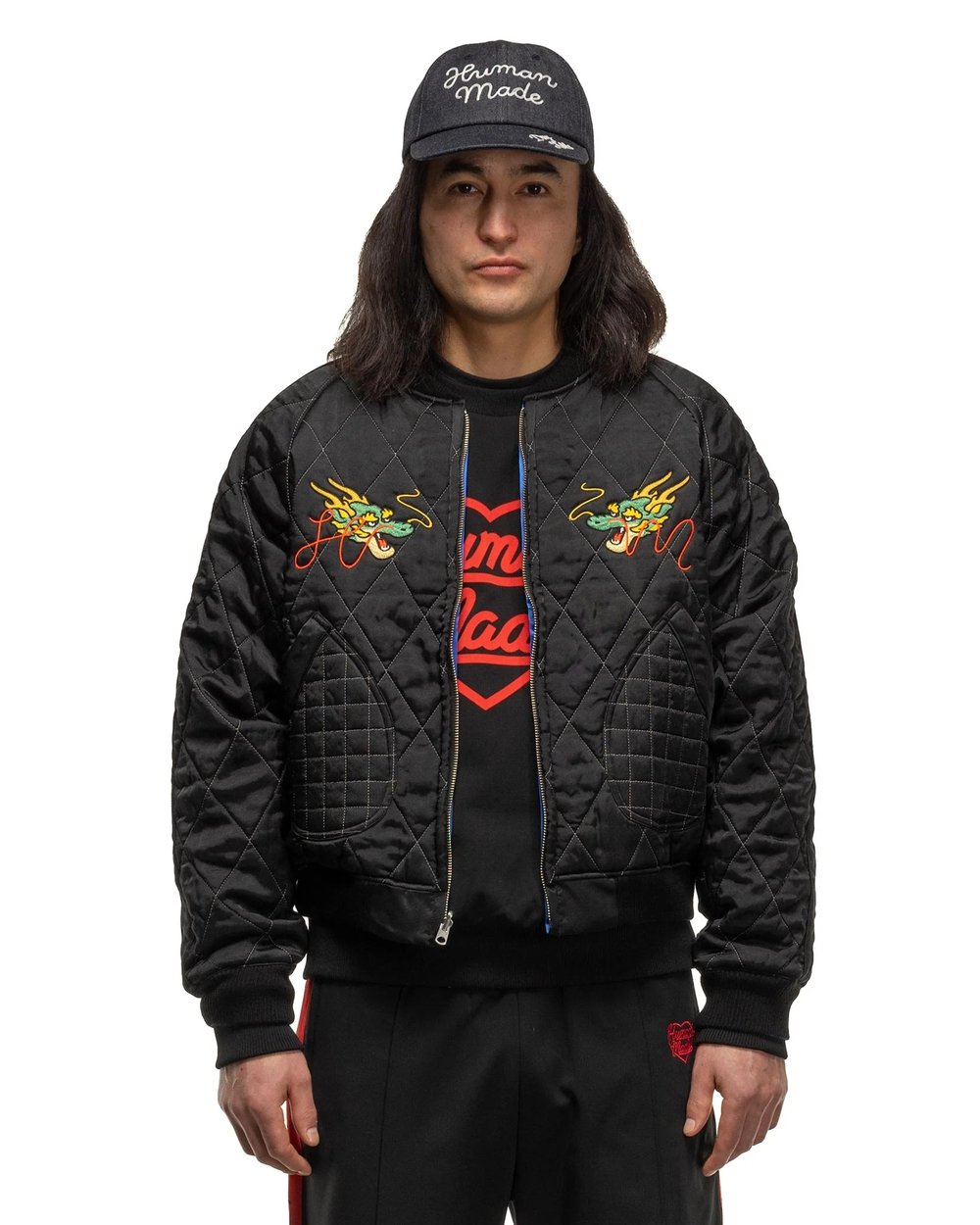 Reversible Dragon Motif Jacket