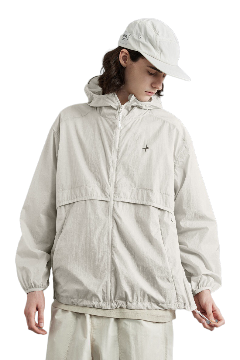 3M Reflective UPF50+ Hooded Sports Jacket - Ultimate Protection