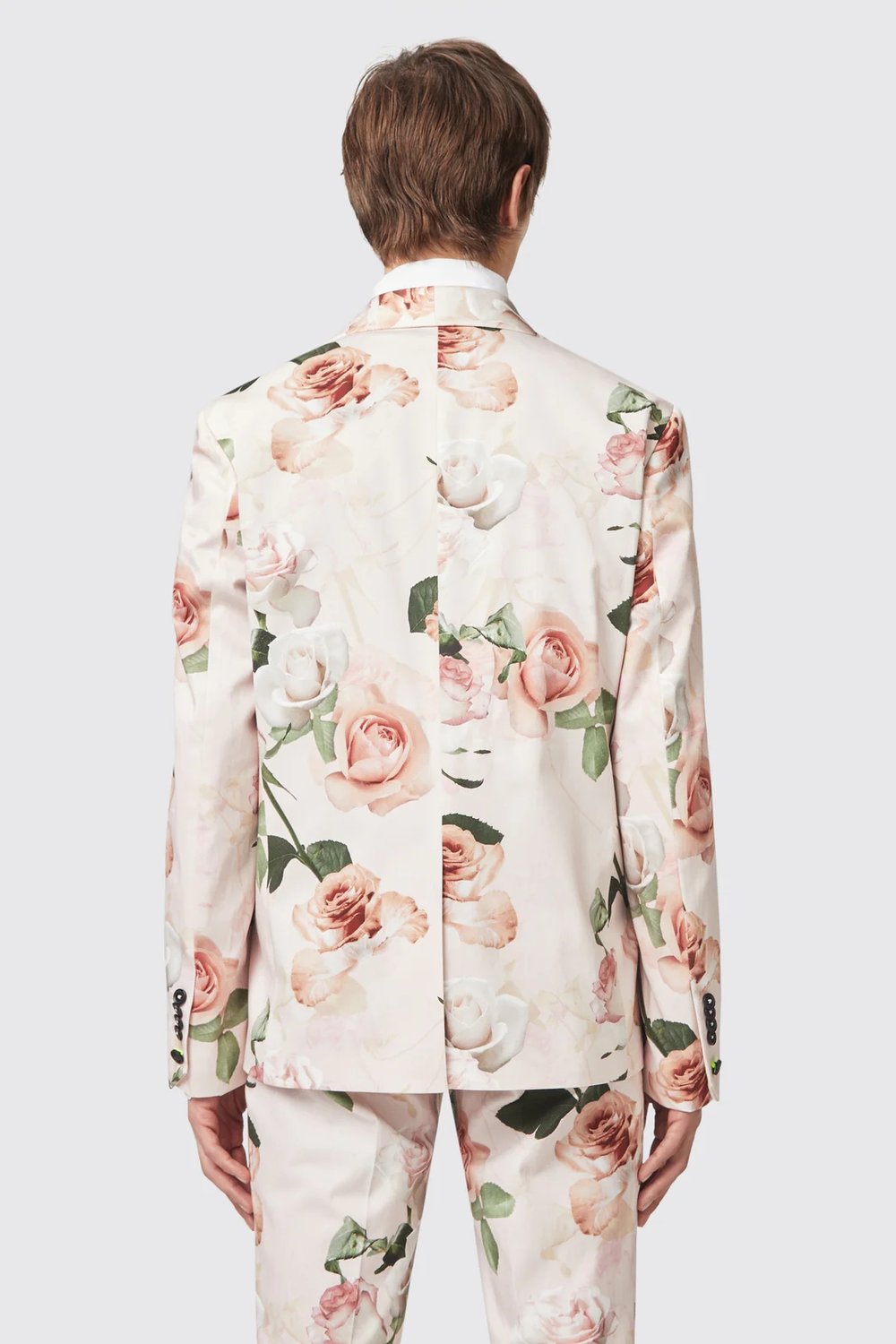 Bespoke Floral Elegance Suit