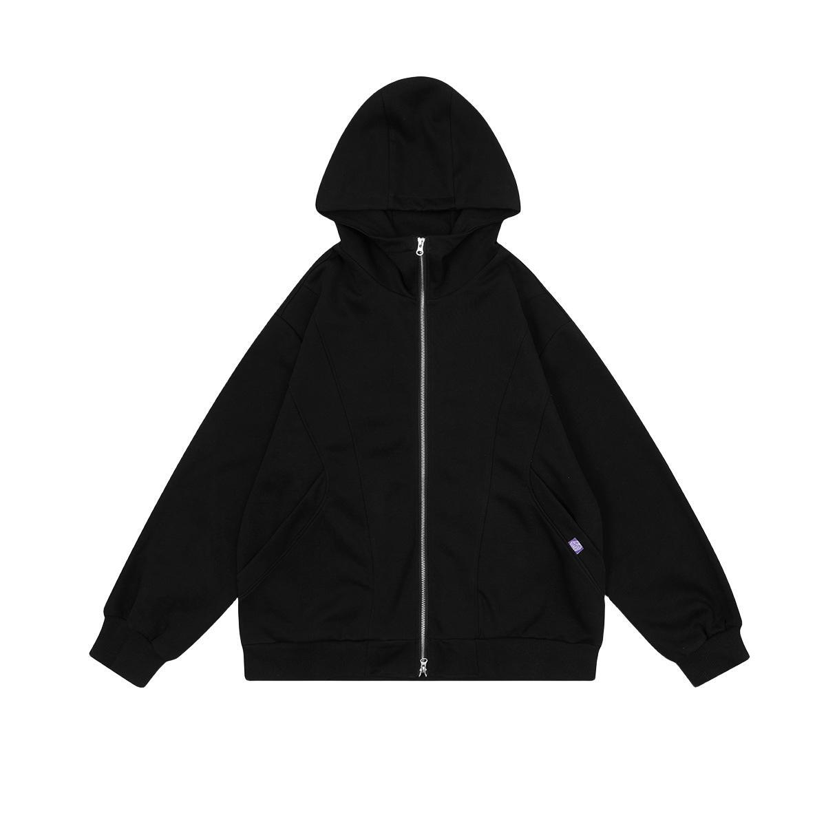 Customizable Essential Zip-Up Hoodie