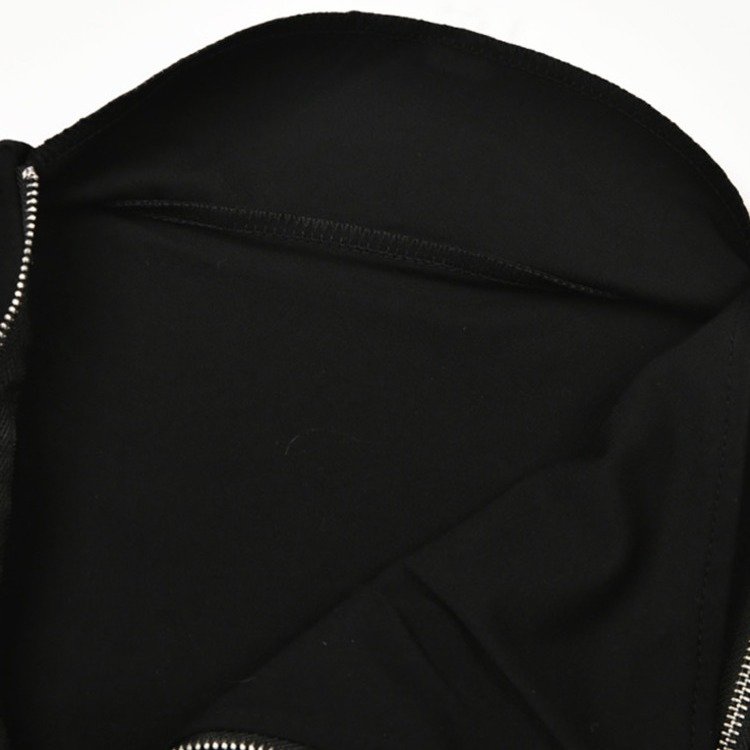 Top court asymétrique zippé chic 