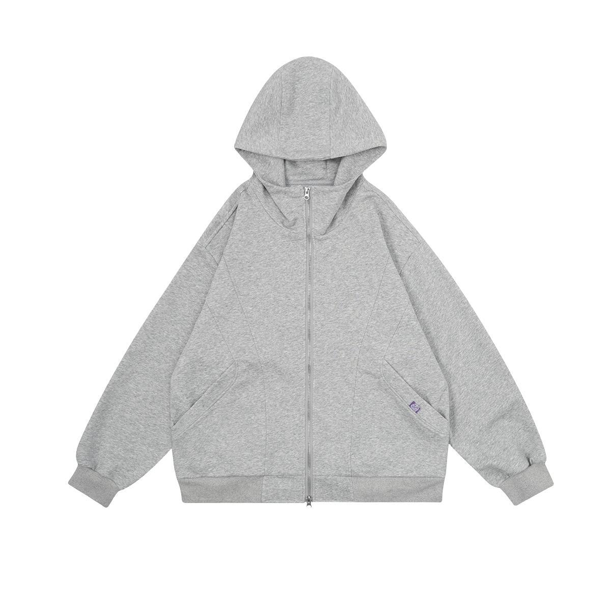 Customizable Essential Zip-Up Hoodie