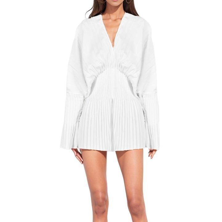 Chemisier contemporain à taille cintrée 