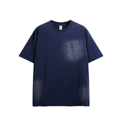 Vintage Wash and Spray Dye Pocket Tee