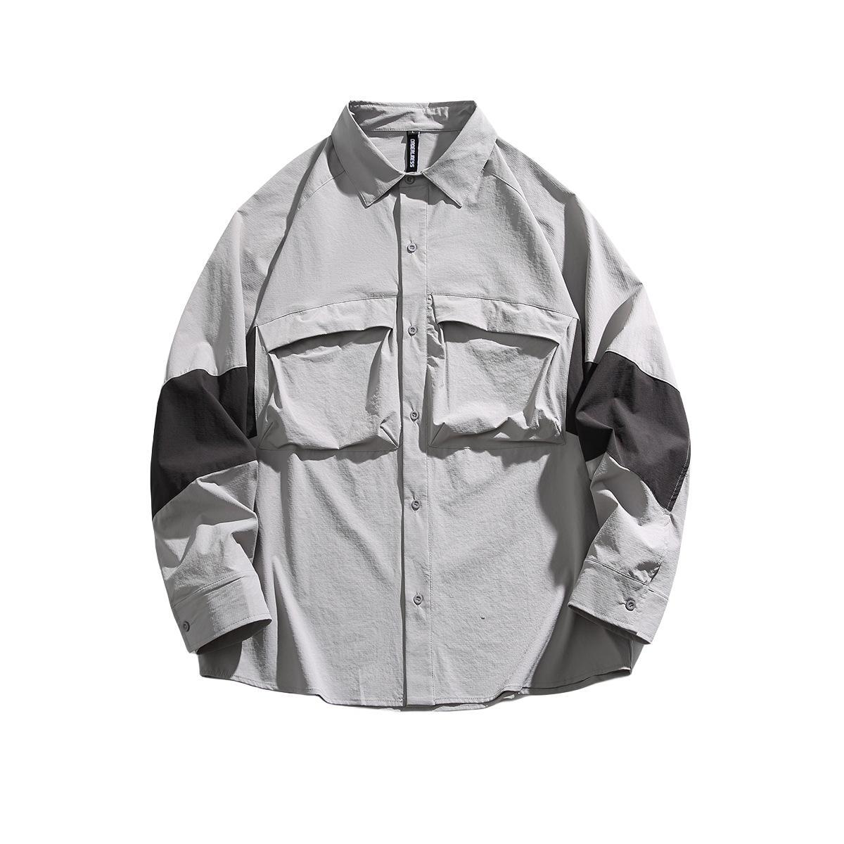 Utility Pocket Overshirt in Pure Leisure