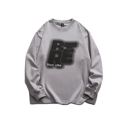 320g Dual Cotton Oversized Sweatshirt – Men's Streetwear Edge