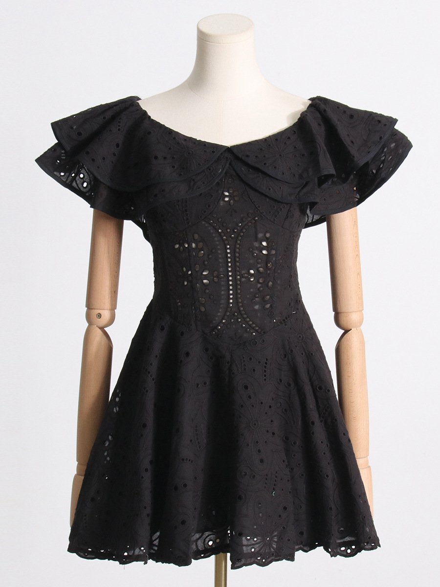 Breezy Floral Off-Shoulder Dress