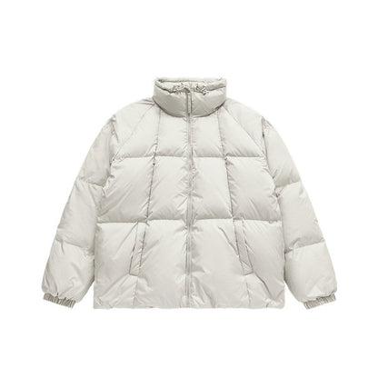 Teflon-Coated Puffer Down Jacket - Classic Insulation Redefined