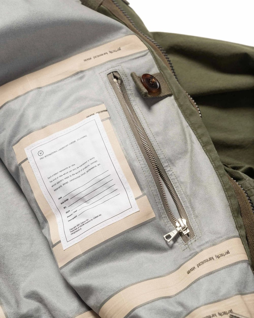 Urban Explorer : Parka olive robuste avec un design multi-poches 