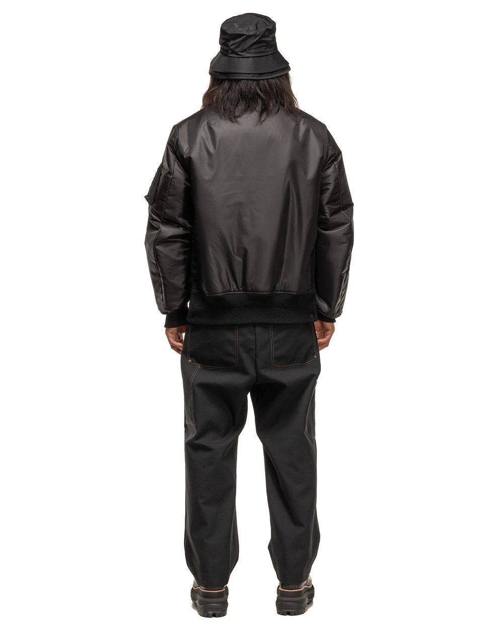 Dynamic Urbanity Custom Crafted Nylon Twill Blouson