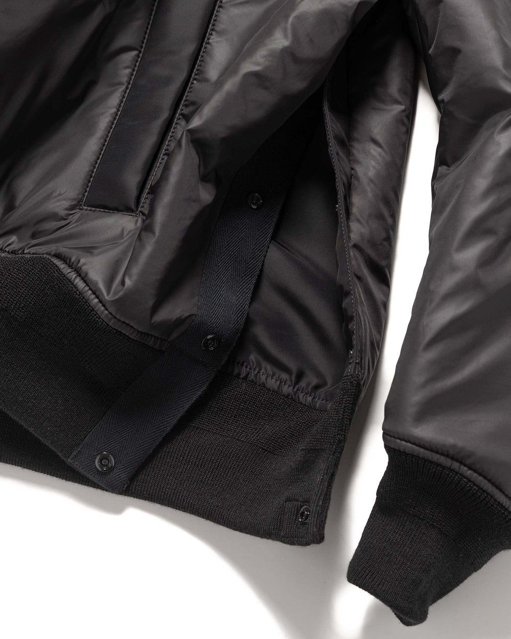 Dynamic Urbanity Custom Crafted Nylon Twill Blouson