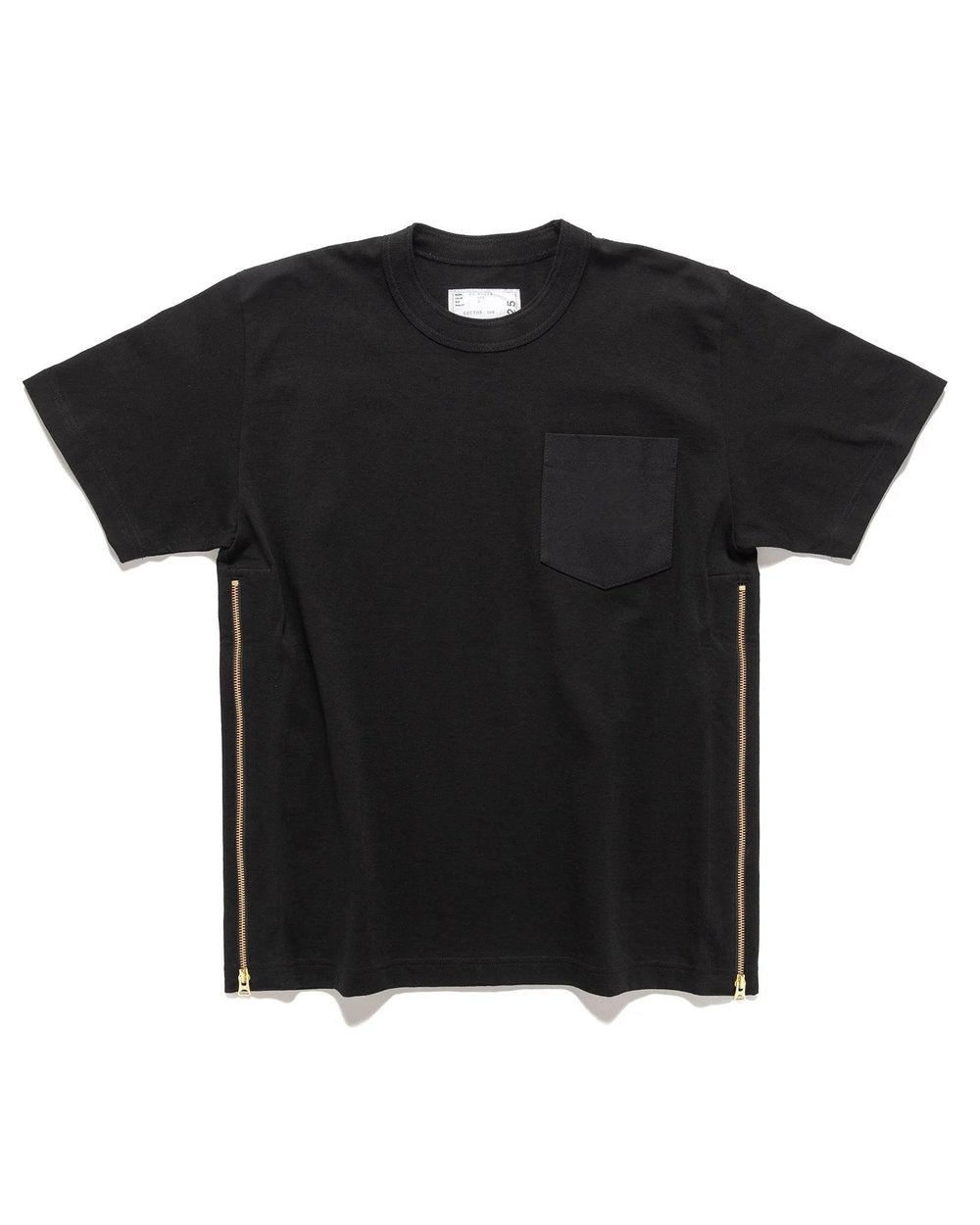 T-shirt avec poche à ourlet zippé - Sleek Urban Wear