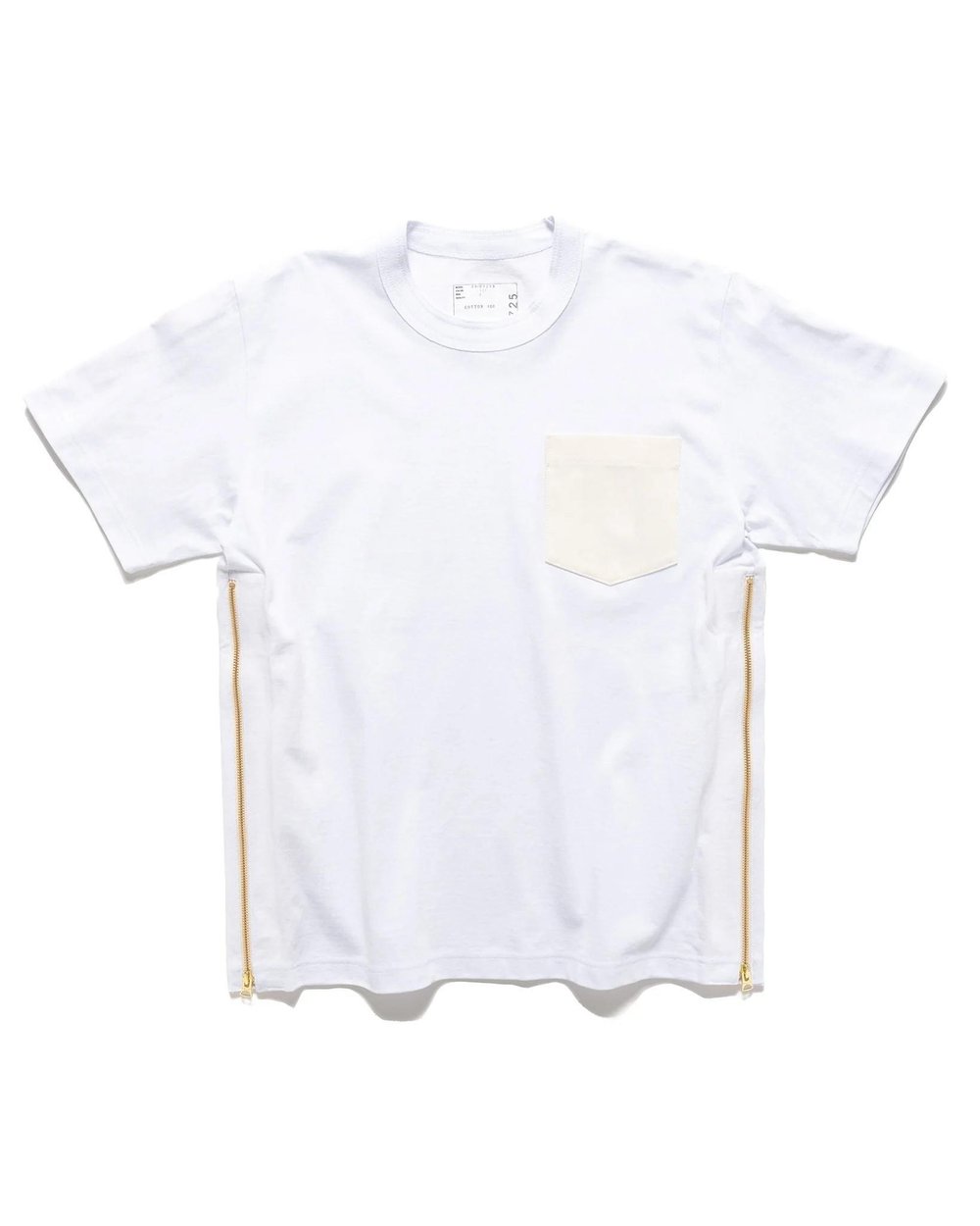 T-shirt avec poche à ourlet zippé - Sleek Urban Wear